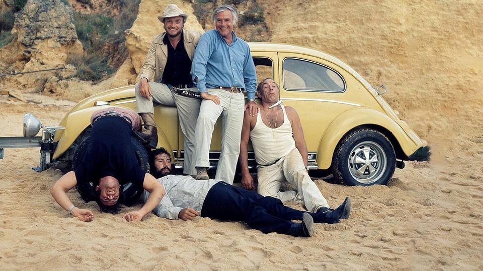 Ein Käfer gibt Vollgas