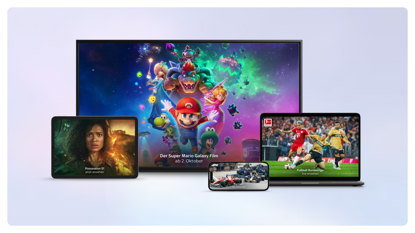 Multiscreen Header Grafik mit vielen Devices