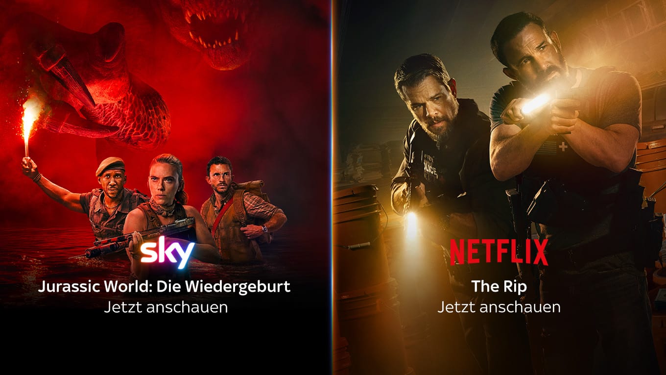 Serien von Sky und Netflix