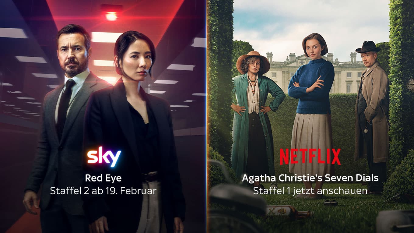 Serien von Sky und Netflix