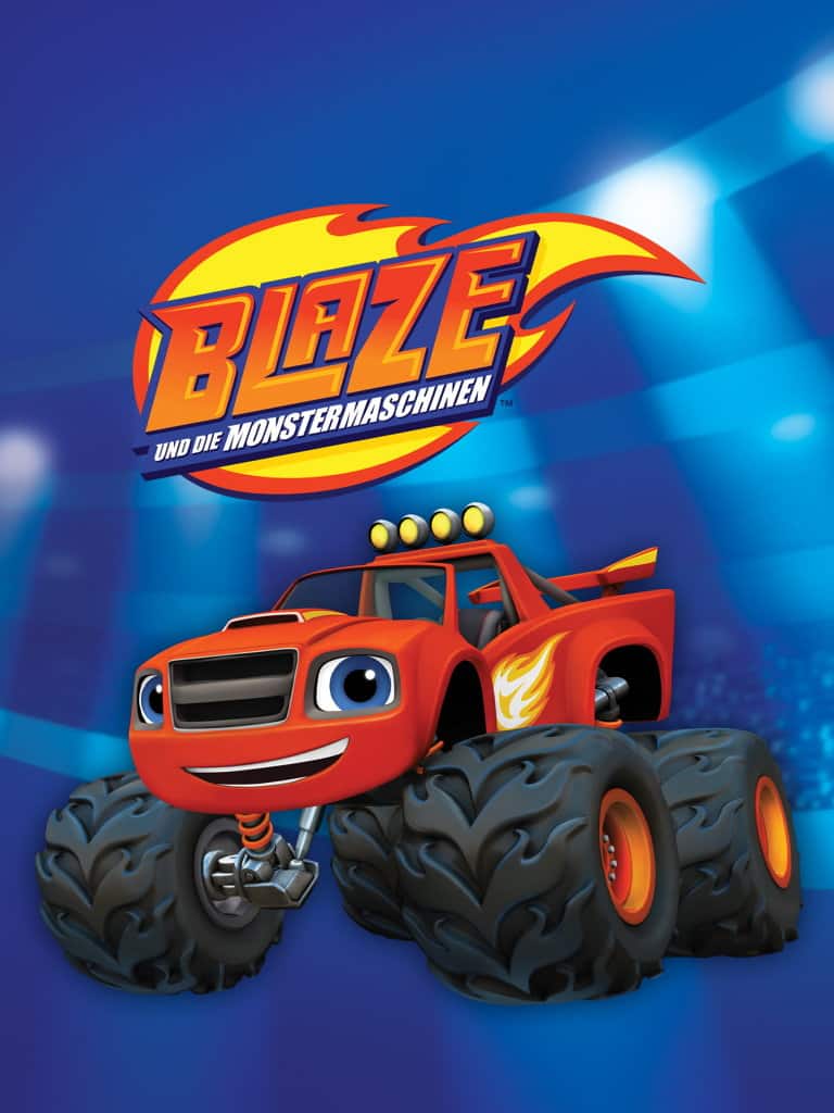Titelbild zur Kinderserie Blaze und die Monster-Maschinen