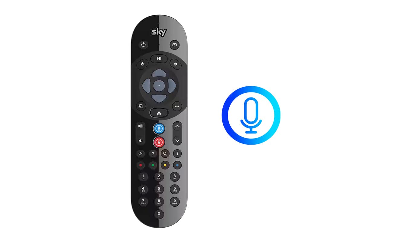 Sky Q Sprachfernbedienung