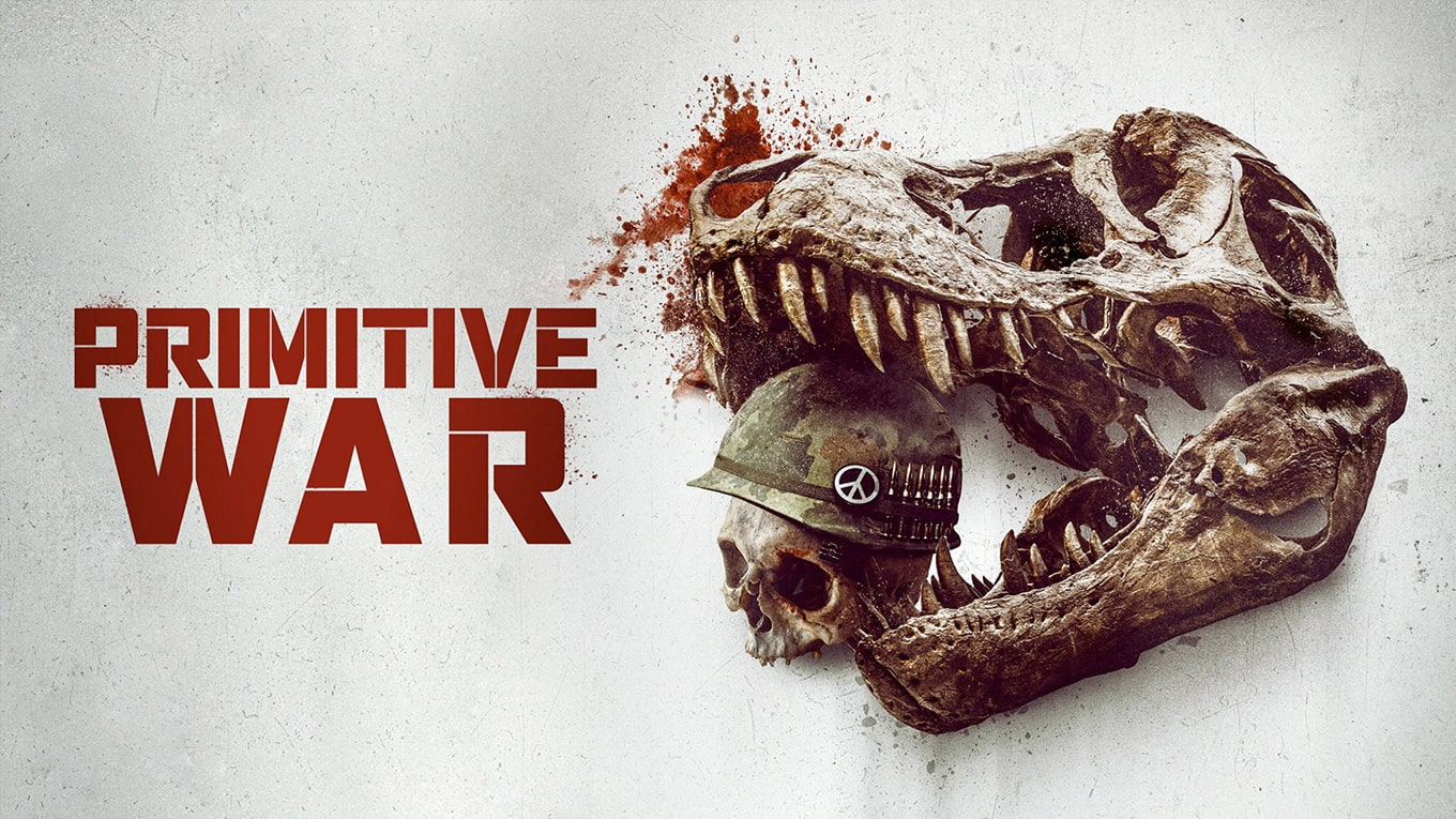 Titelbild mit Schriftzug zum Film Primitive War in 16:9