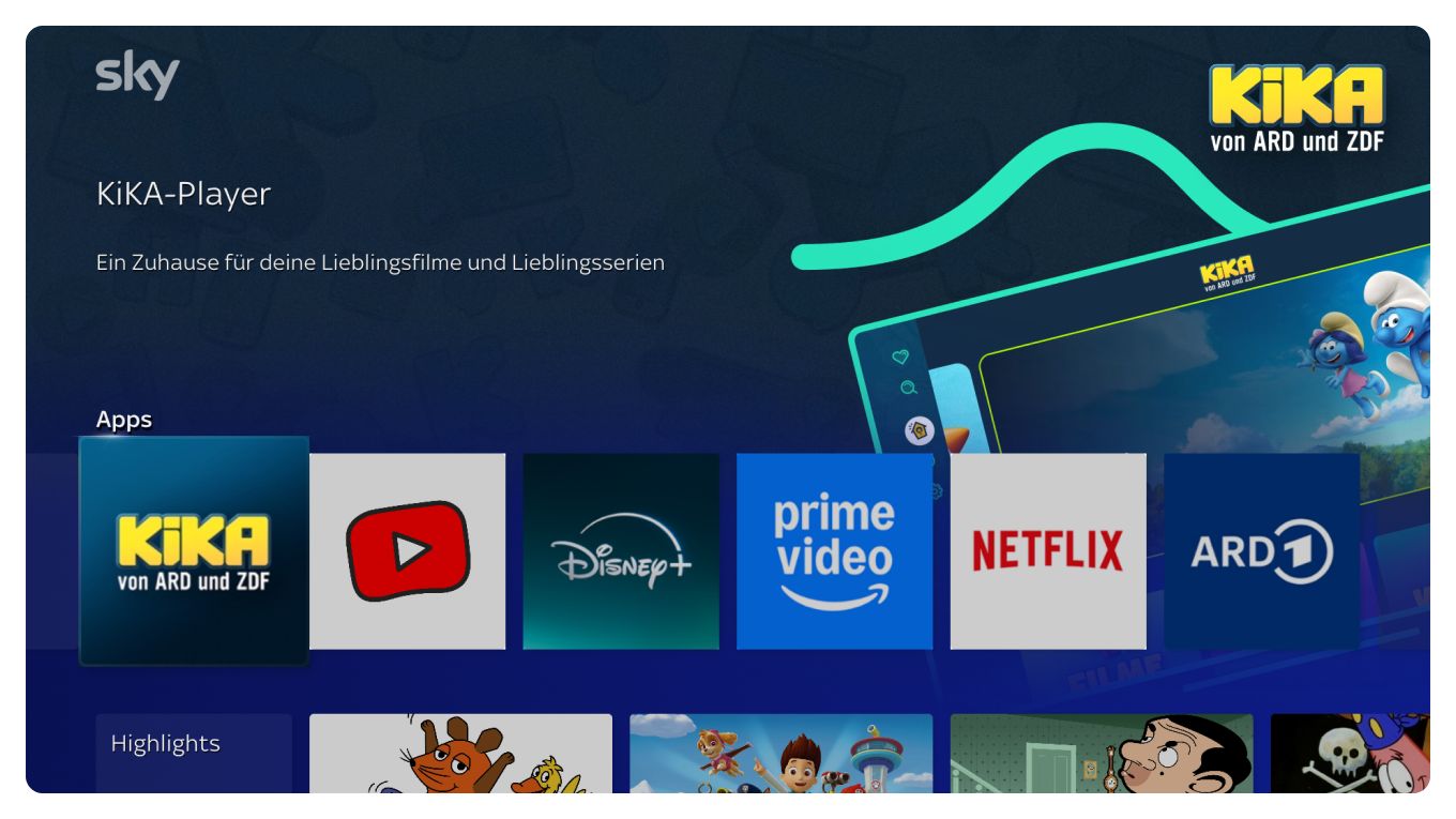 Apps und Mediatheken für Kids