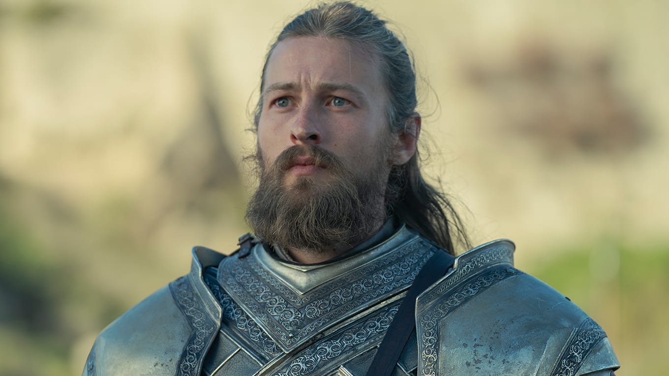 Elliott Tittensor als Ser Erryk Cargyll in "House of the Dragon"-Staffel 1