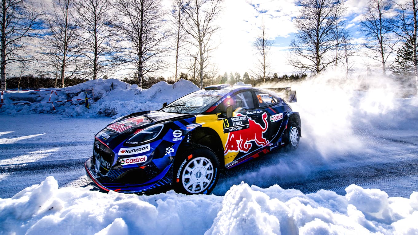 Rennszene aus der WRC