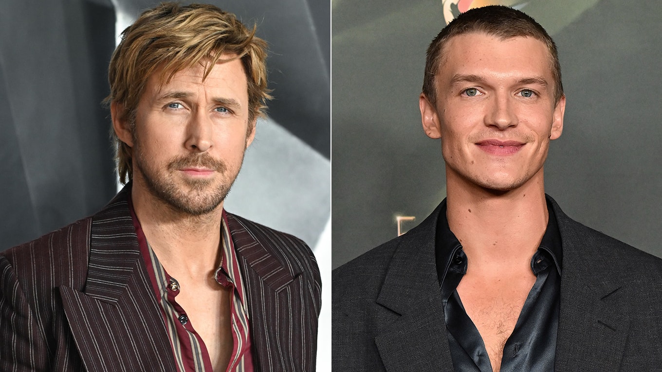 Portraitbilder von Ryan Gosling und Connor Storrie
