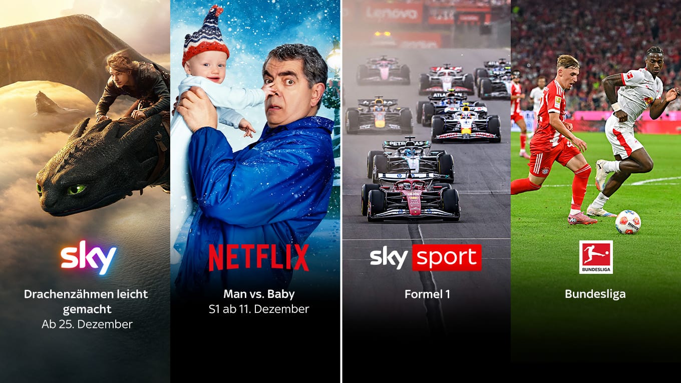 Alles von Sky inkl. Netflix