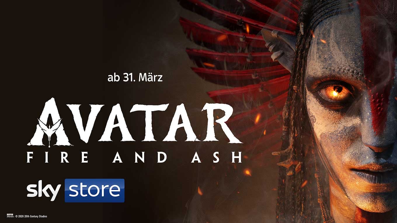 Key-Art zu Avatar Fire and Ash