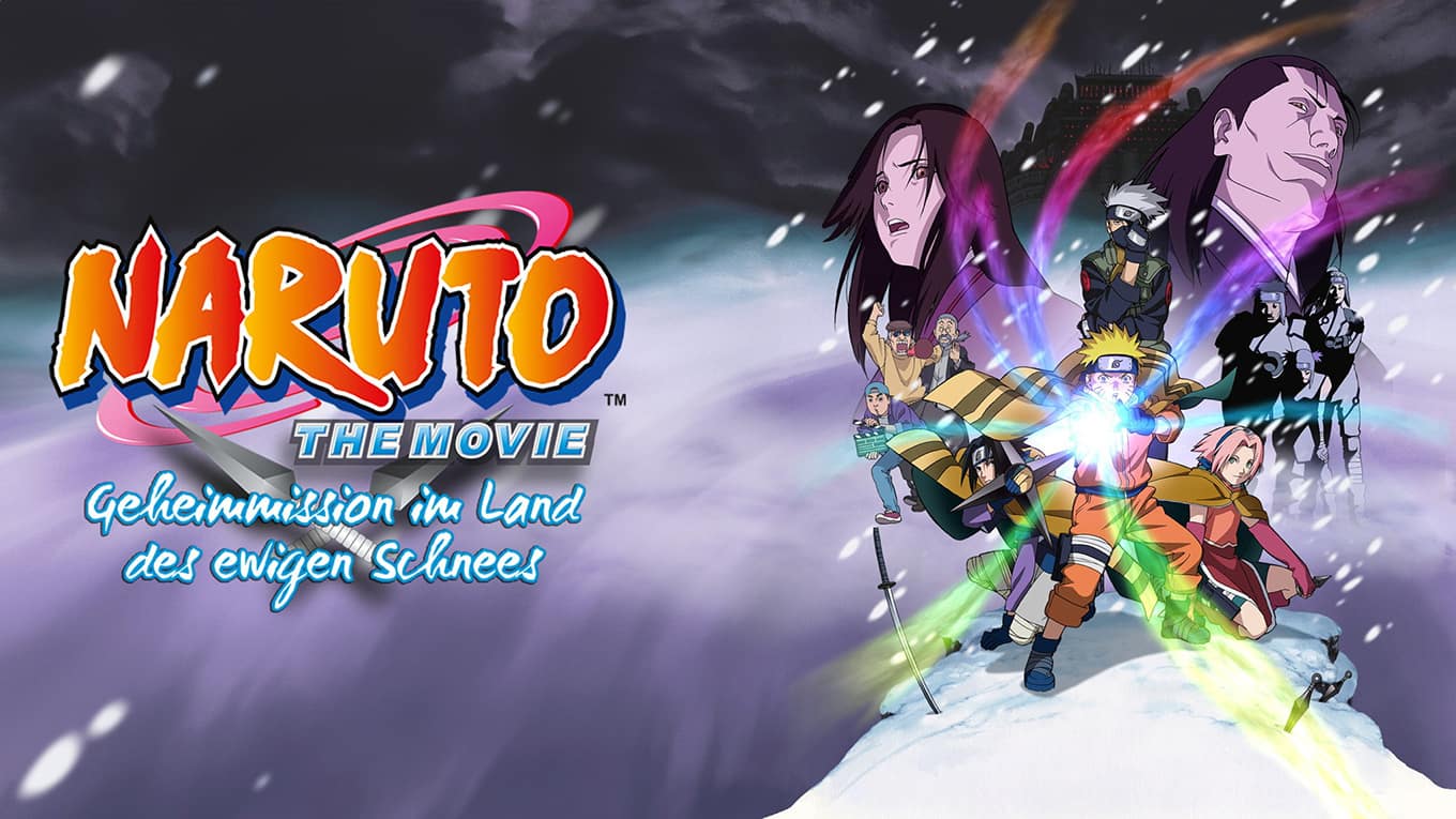 Titelbild zum Anime-Film Naruto - The Movie: Geheimmission im Land des ewigen Schnees im Format 16:9