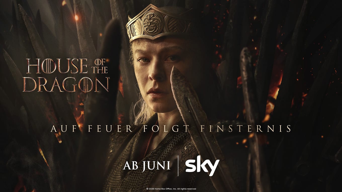 Erstes KeyVisual in 16:9 zu House of the Dragon Staffel 3