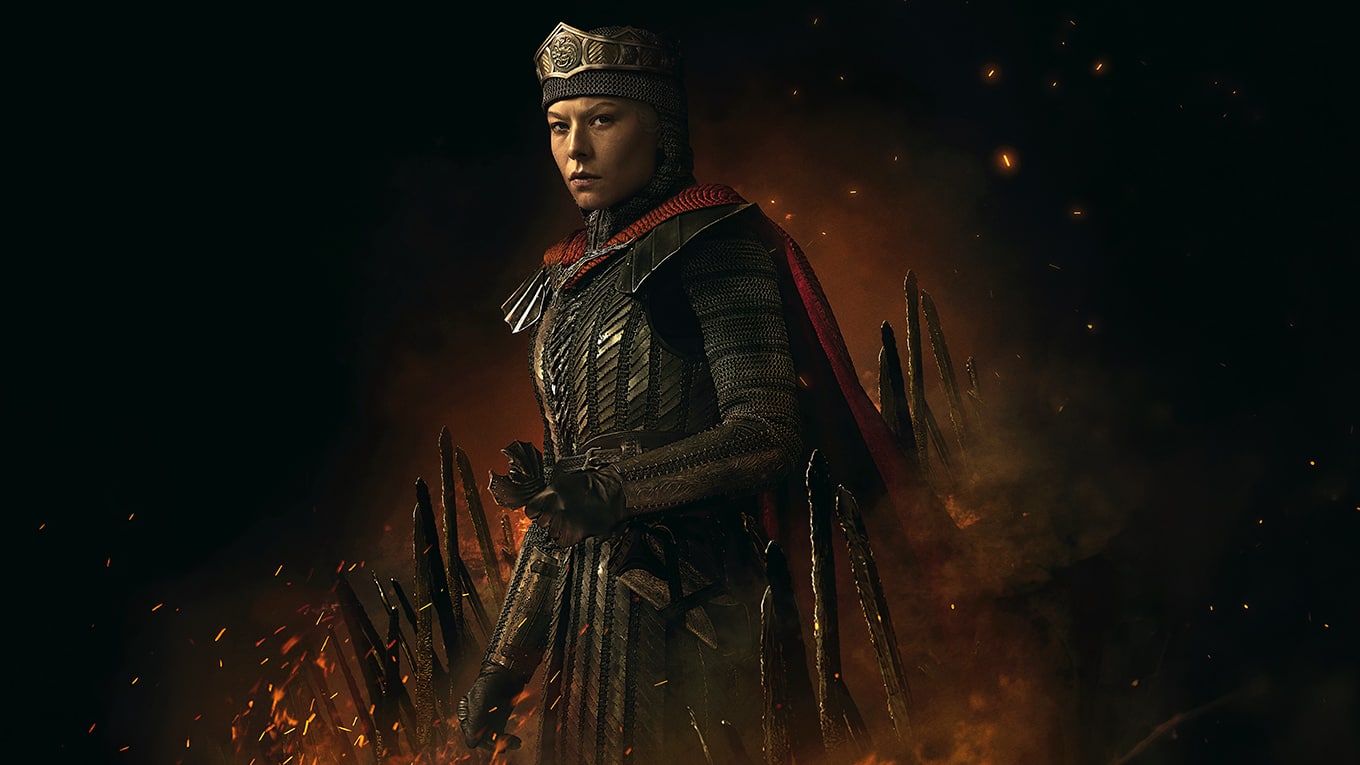 Key Art zum Staffelfinale der Serie House of the Dragon Staffel 3