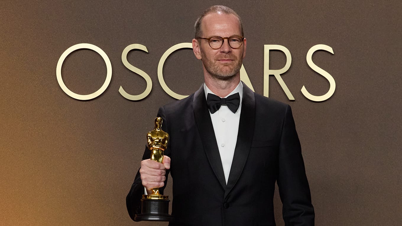 Bild von Joachim Trier bei der Oscarverleihung 2026