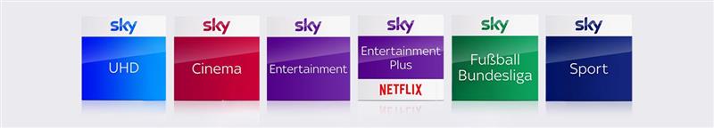 Sky Pakete: UHD, Cinema, Sport, Bundesliga