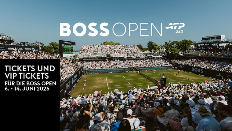 Tennis auf Topniveau: Die BOSS OPEN in Stuttgart erwarten dich