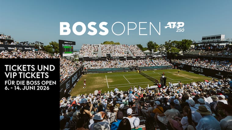 Tennis auf Topniveau: Die BOSS OPEN in Stuttgart erwarten dich