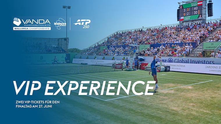 Erlebe hochklassiges Rasentennis als VIP bei den Mallorca Championships