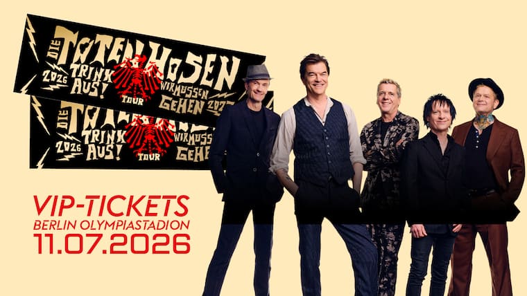 Erlebe Die Toten Hosen als VIP in Berlin