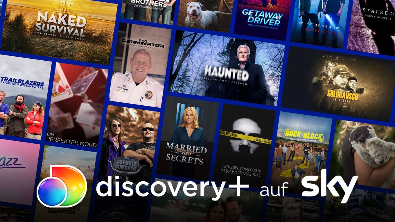 discovery+ auf Sky
