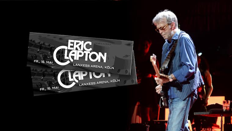 Erlebe Eric Clapton live als VIP