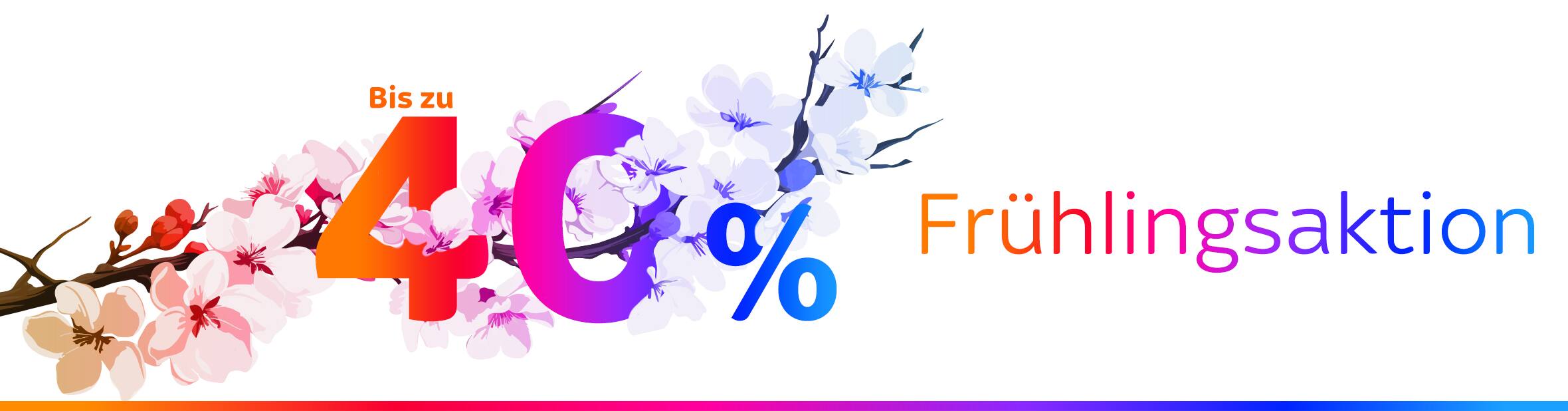 Bring dein Abo zum Erblühen und spare bis zu 40 %!