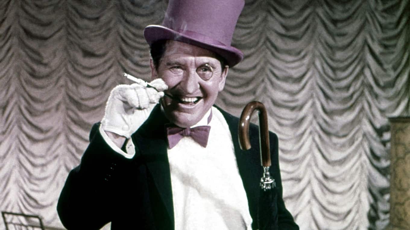 Burgess Meredith als Pinguin in der 