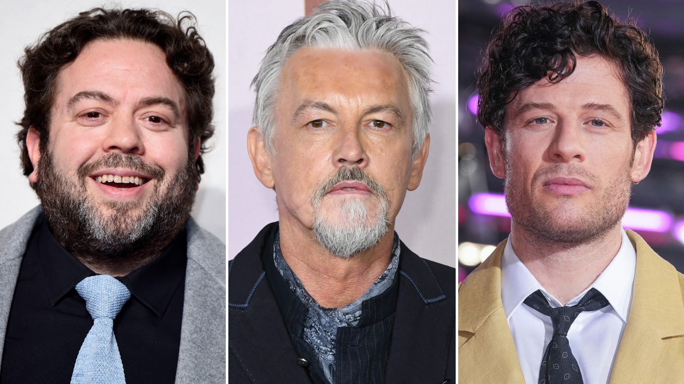 Fotos der neuen Schauspieler in House of the Dragon - Dan Folger, Tommy Flanagan und James Norton.