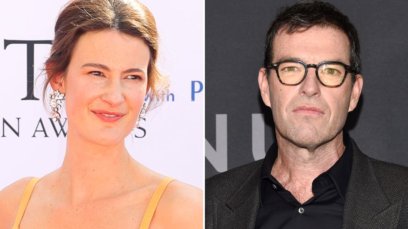 Foto von Autorin und Produzentin Francesca Gardiner und Foto von Regisseur Mark Mylod