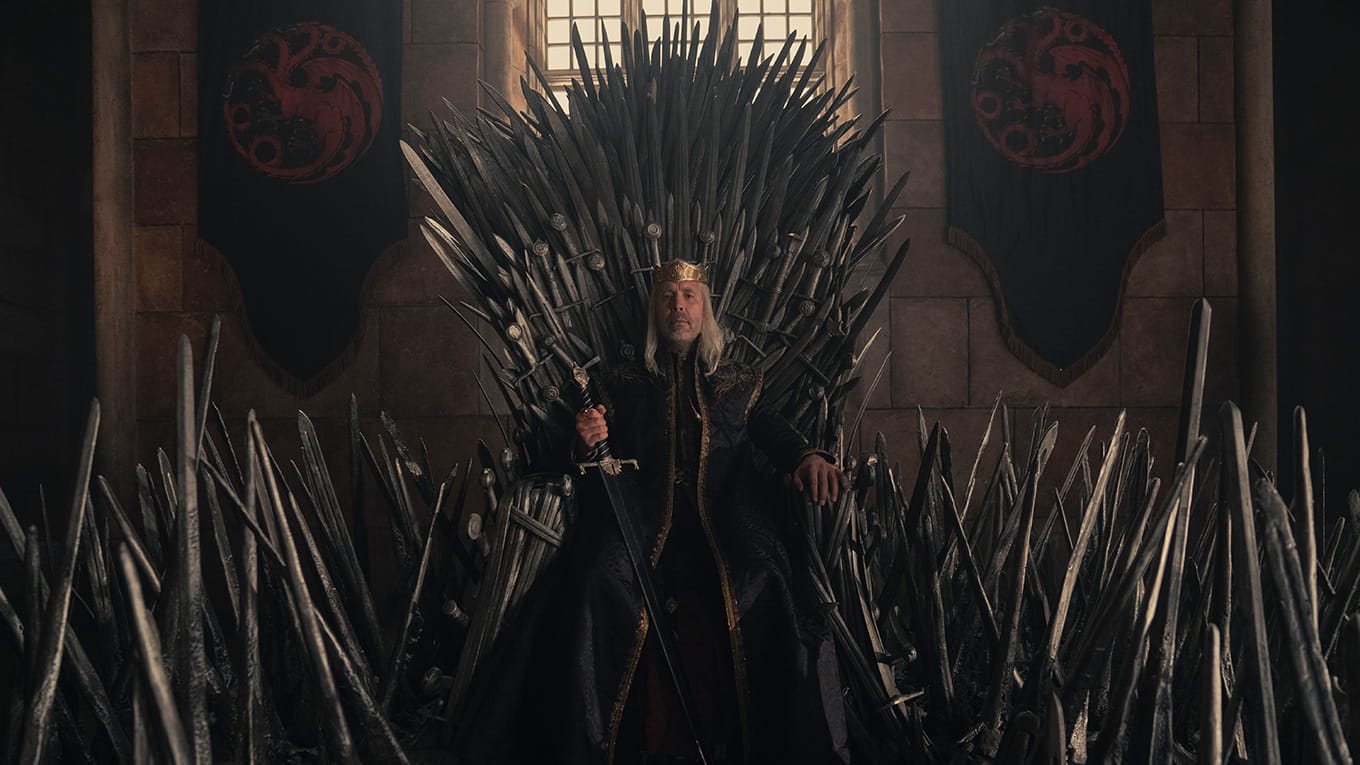 Paddy Considine als König Viserys Targaryen in 