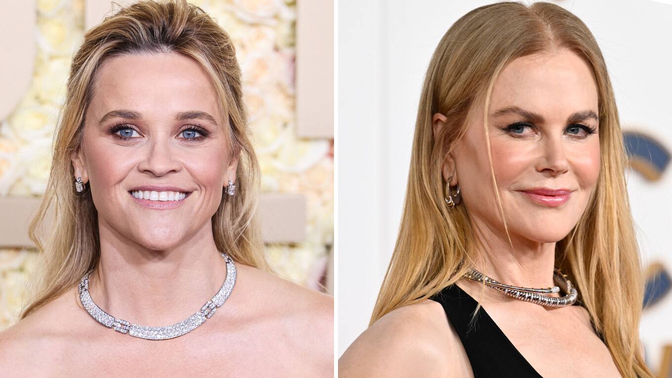 Foto der Schauspielerinnen Reese Witherspoon (links) und Nicole Kidman (rechts)