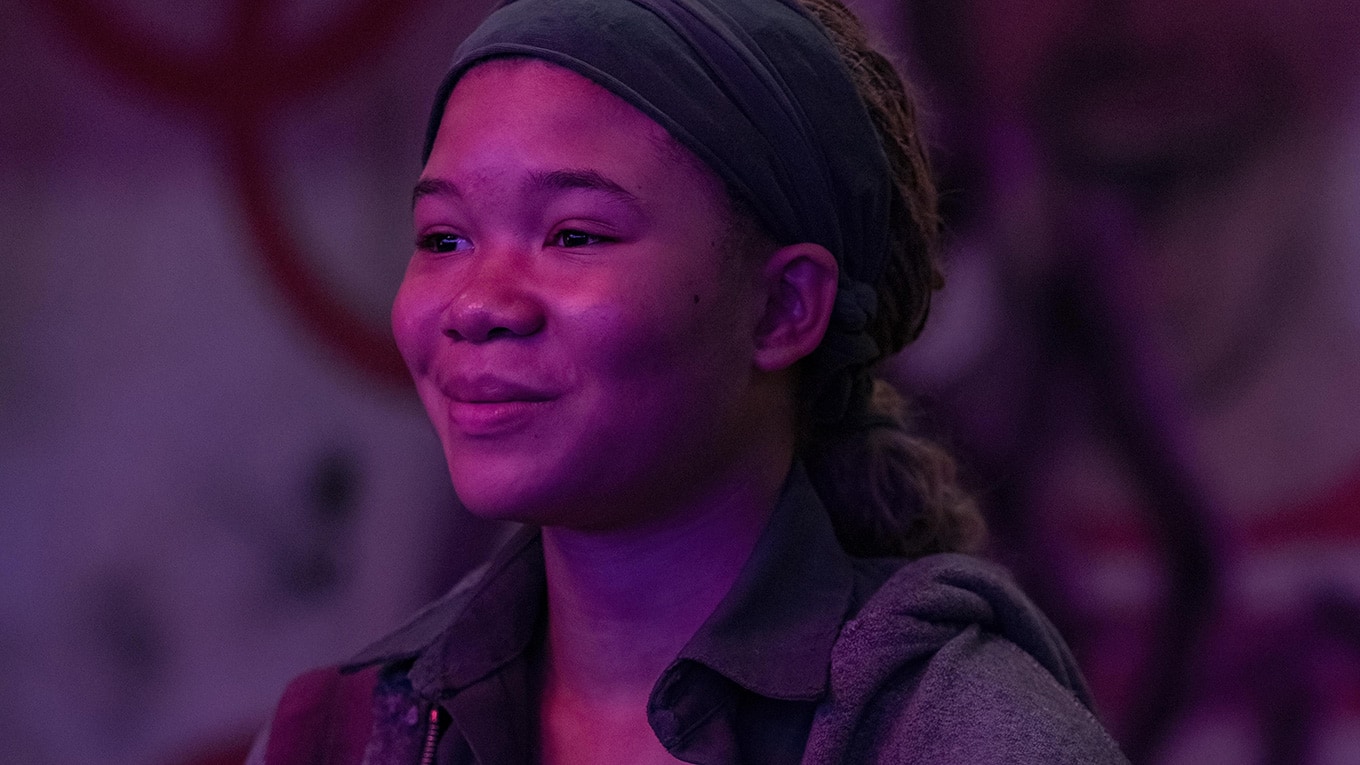 Storm Reid als Riley in The Last of Us Staffel 1 Folge 7 Left Behind.
