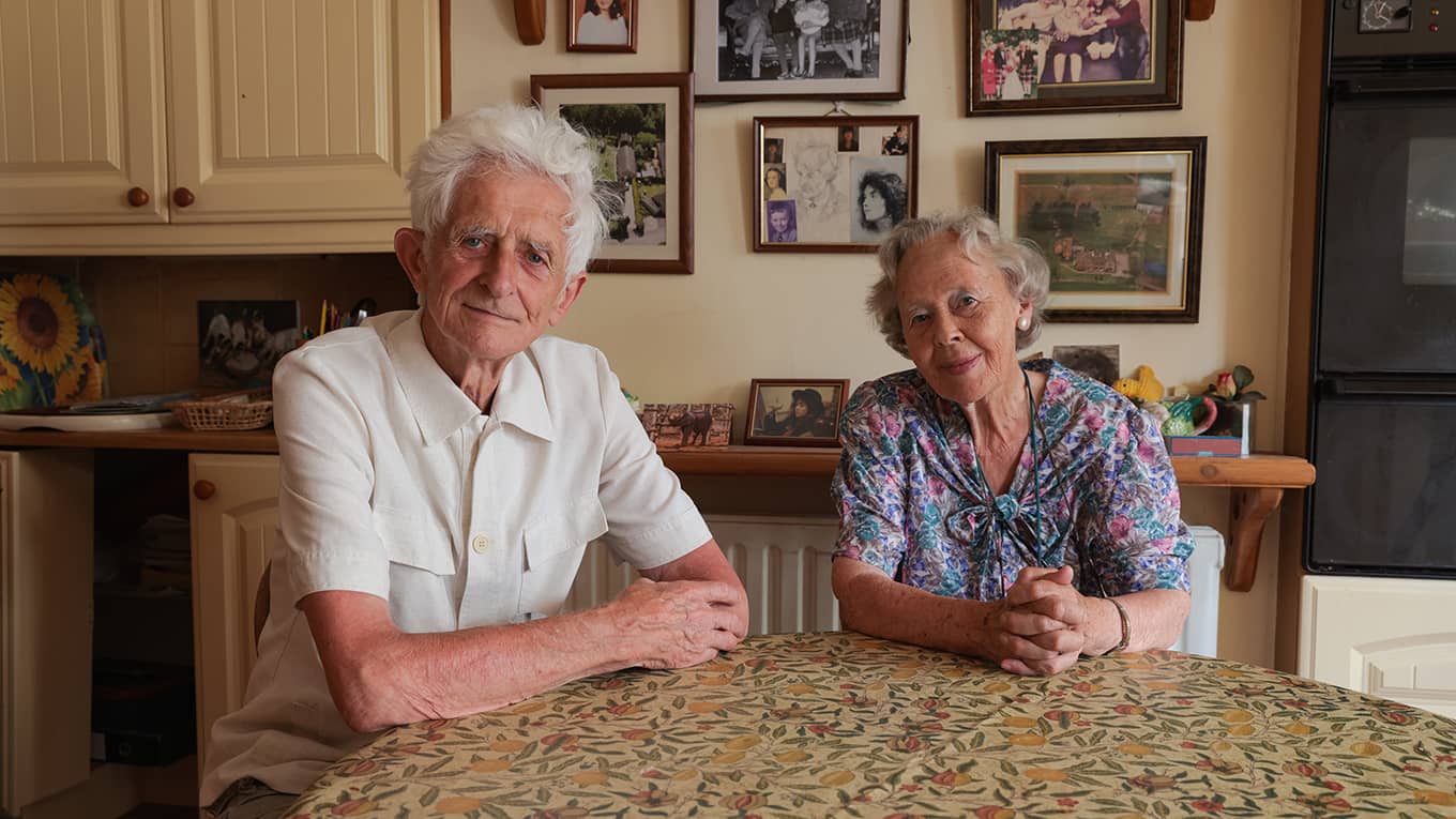 Dr. Jim Swire und seine Frau Jane