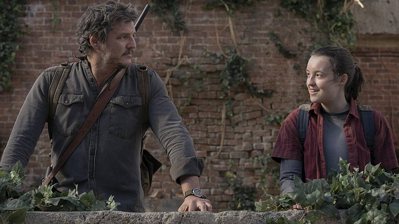 Joel (Pedro Pascal) und Ellie (Bella Ramsey) in 