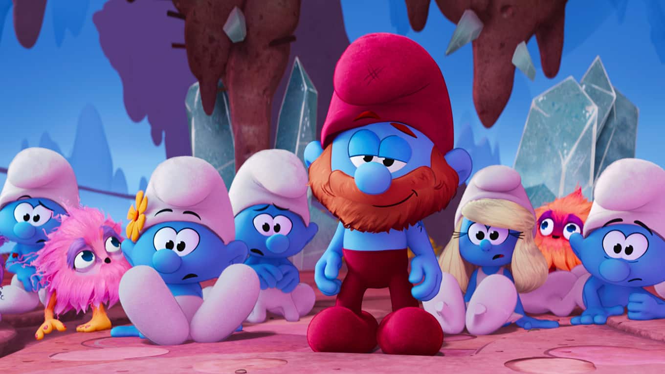 Szenenbild aus dem Film Die Schluempfe - Der große Kinofilm