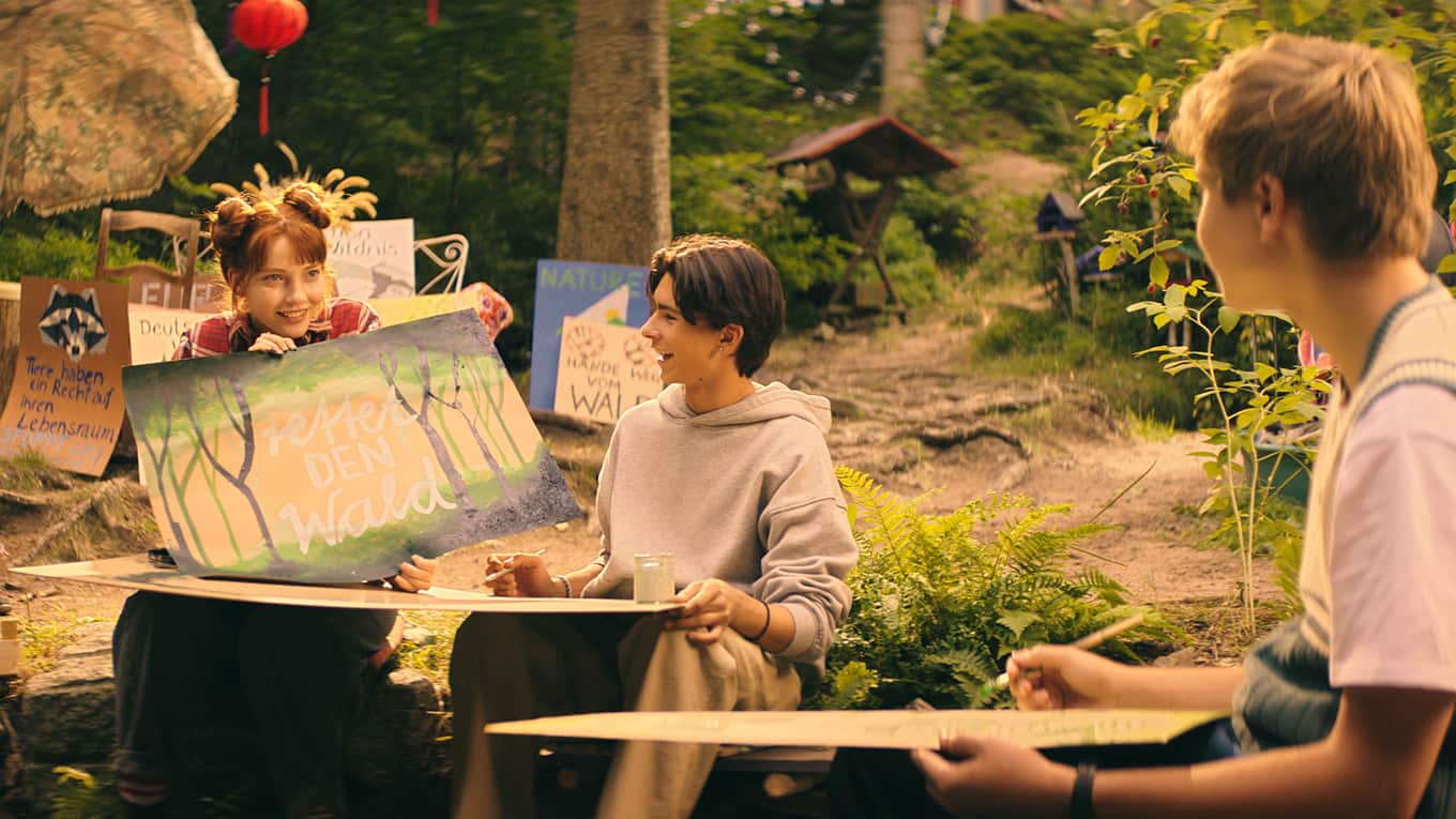Szenenbild aus dem Fantasyabenteuer Die Schule der magischen Tiere 3.