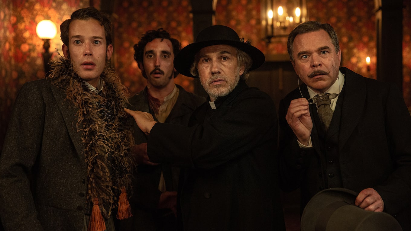 Szenenbild aus dem Film Dracula - Die Auferstehung mit Christoph Waltz