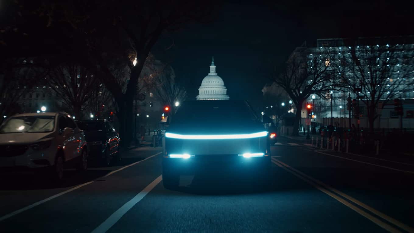 Bild vom Tesla Cybertruck