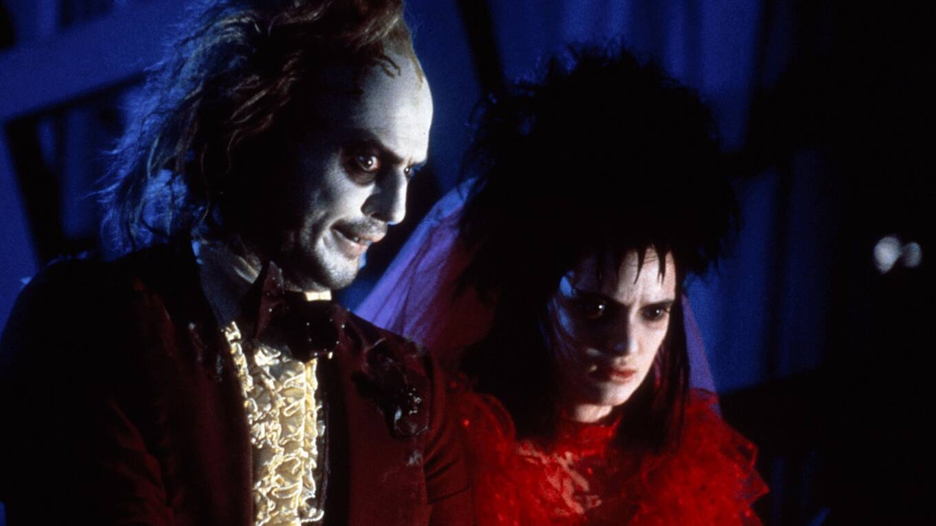 Michael Keaton und Winona Ryder in 
