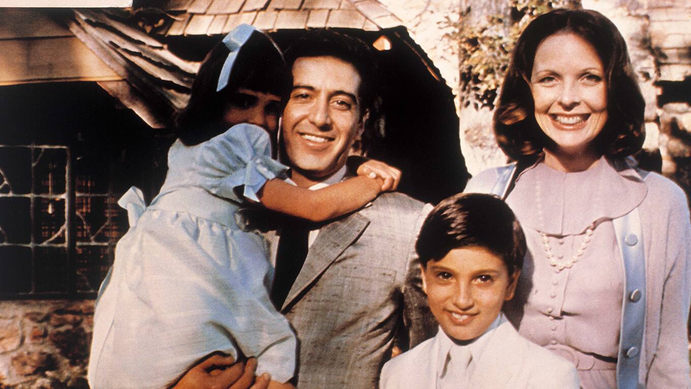 Foto aus dem Film Der Pate 2 mit Al Pacino und Diane Keaton