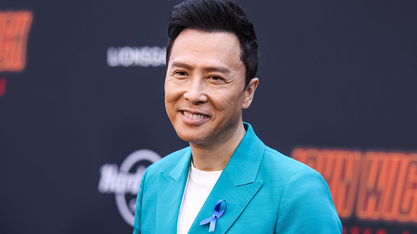 Foto von Schauspieler, Regisseur und Martial Arts Künstler Donnie Yen