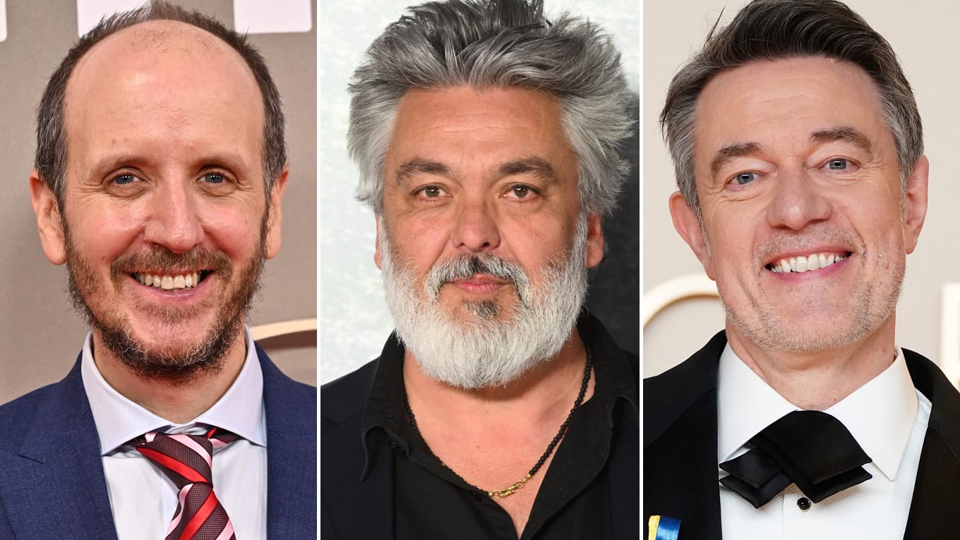 Prominentes Autoren-Dreiergespann (v.l.): Jack Thorne, Jez Butterworth, Peter Straughan