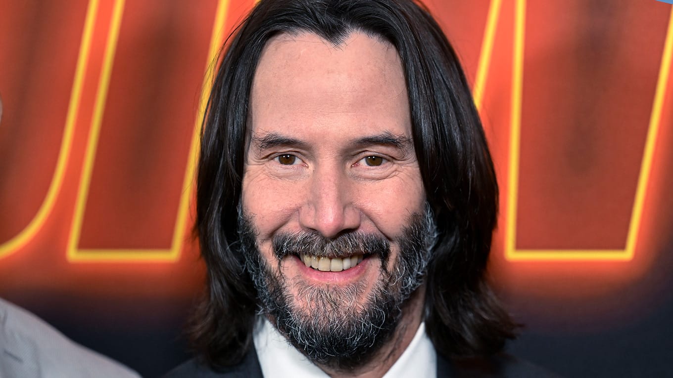 Foto von Schauspieler Keanu Reeves