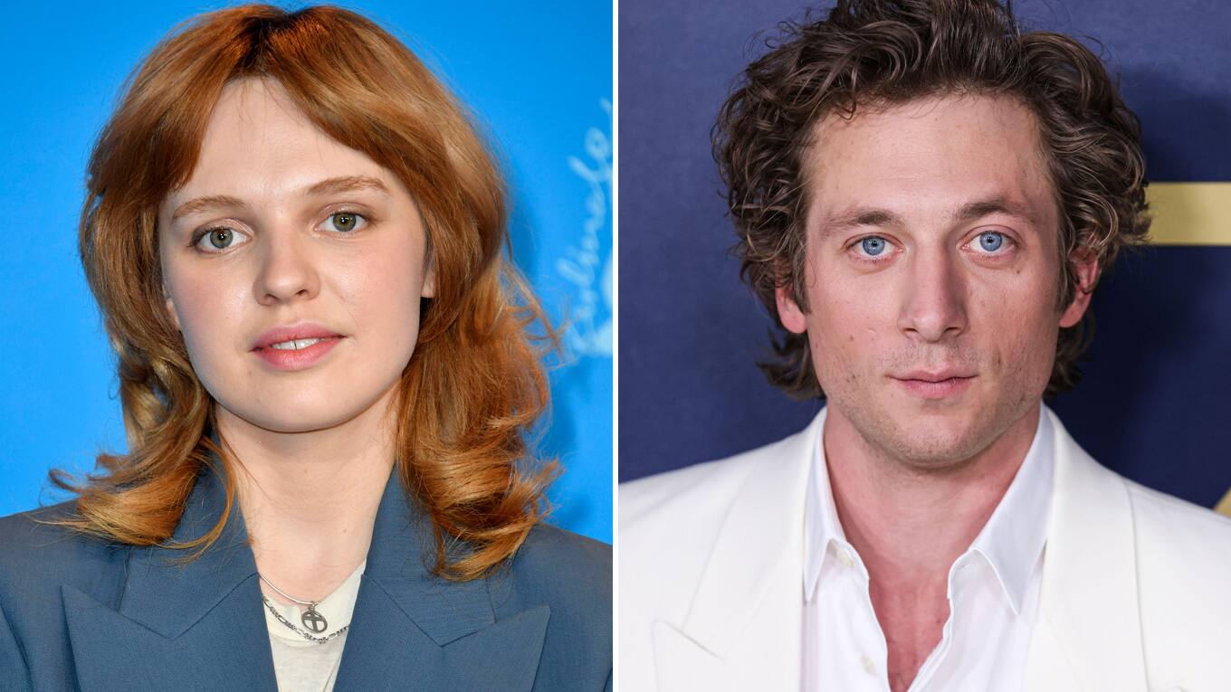 Foto von Schauspielerin Odessa Young und Schauspieler Jeremy Allen White