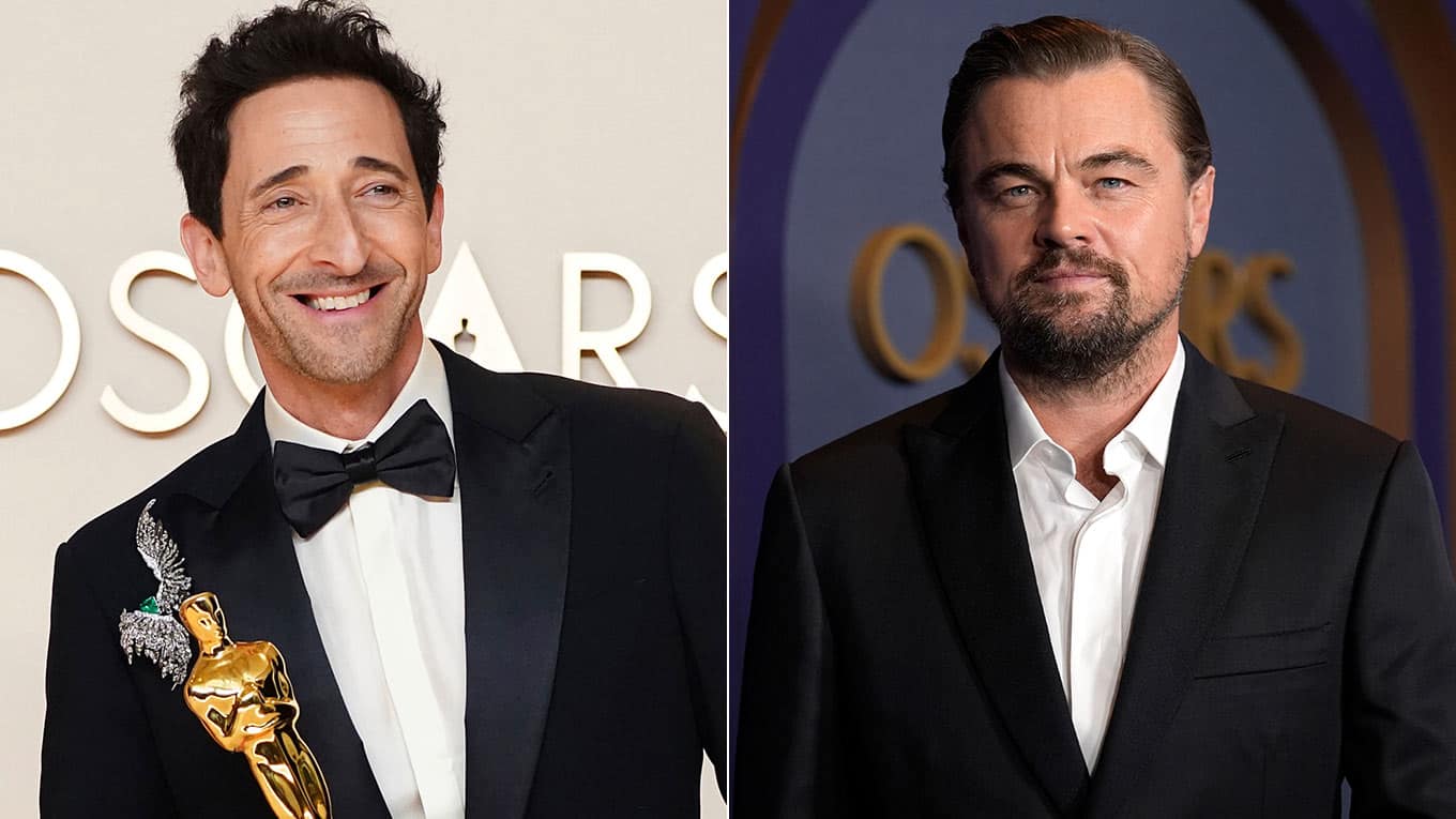 Adrien Brody und Leonardo DiCaprio