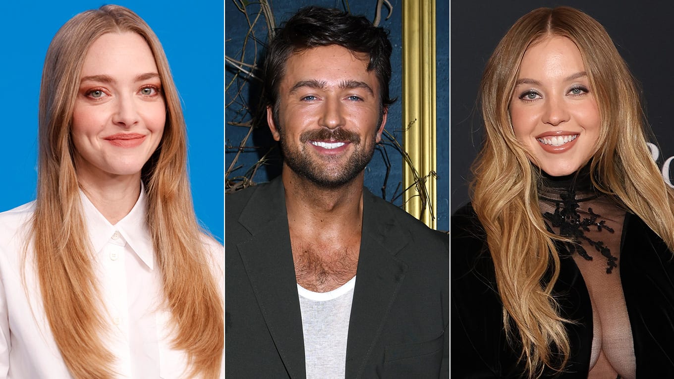 Portraitbillder von Amanda Seyfried, Brandon Sklenar und Sydney Sweeney