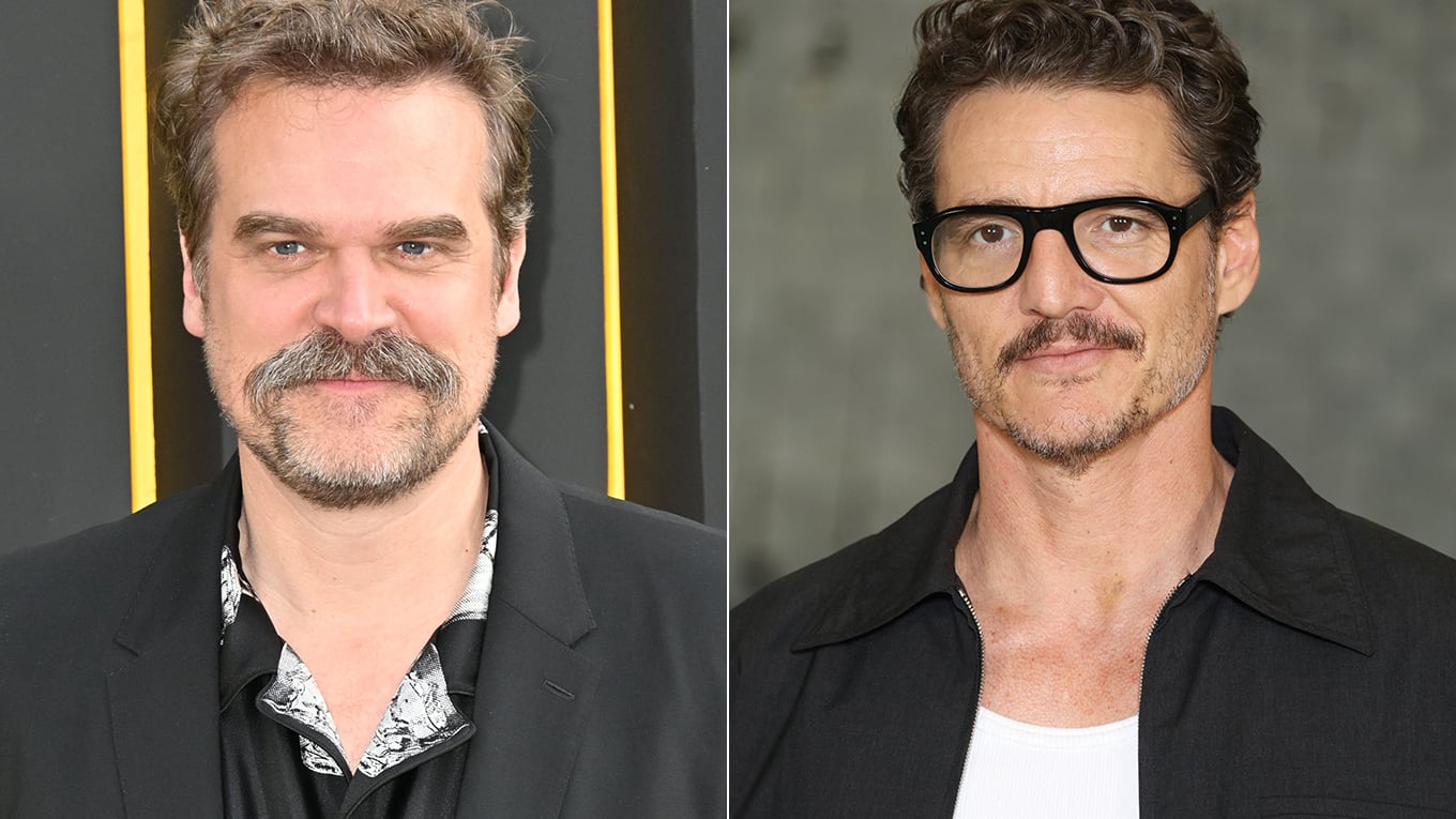 Foto von Schauspieler David Harbour und Pedro Pascal