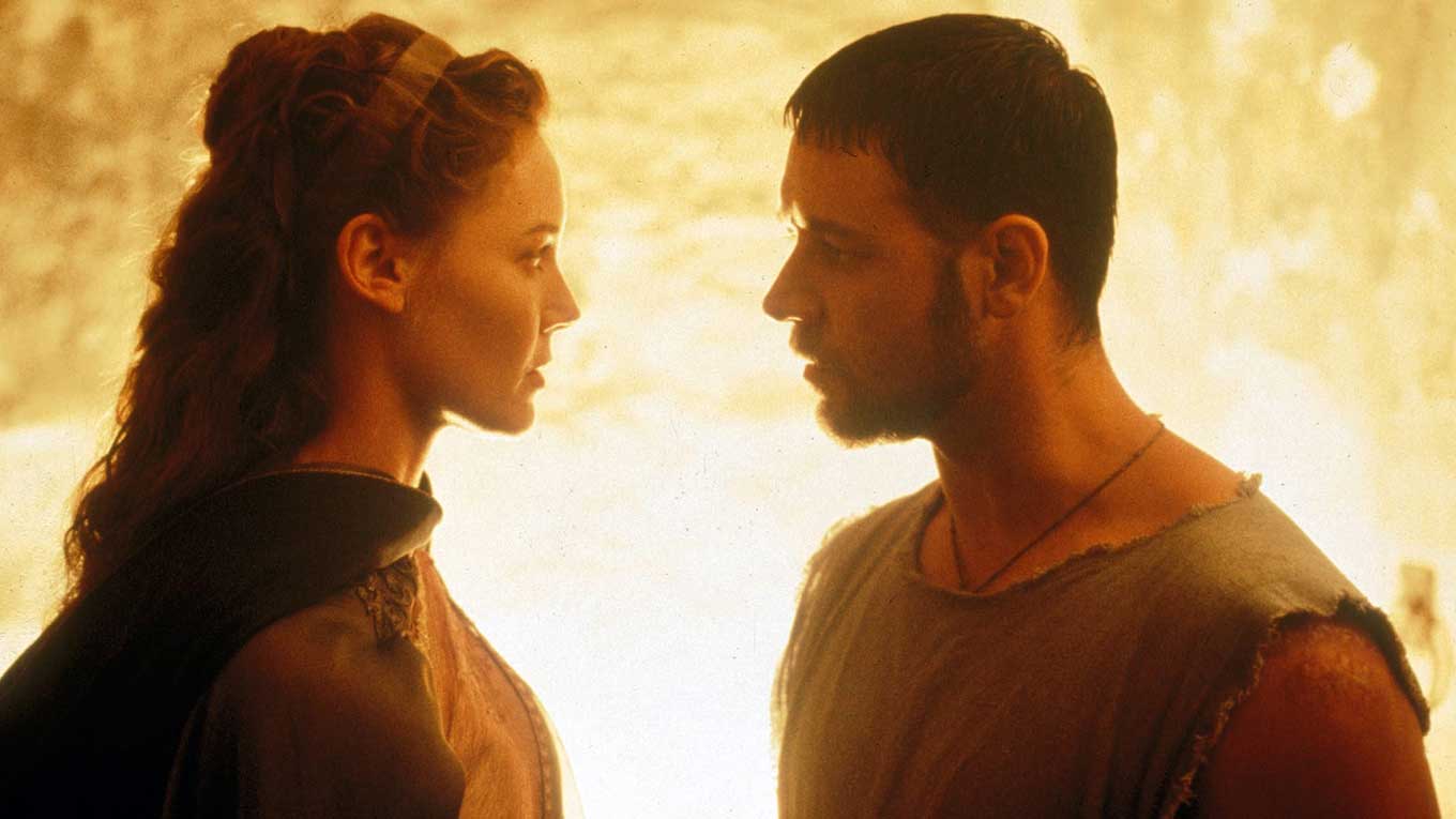 Connie Nielsen und Russell Crowe in 