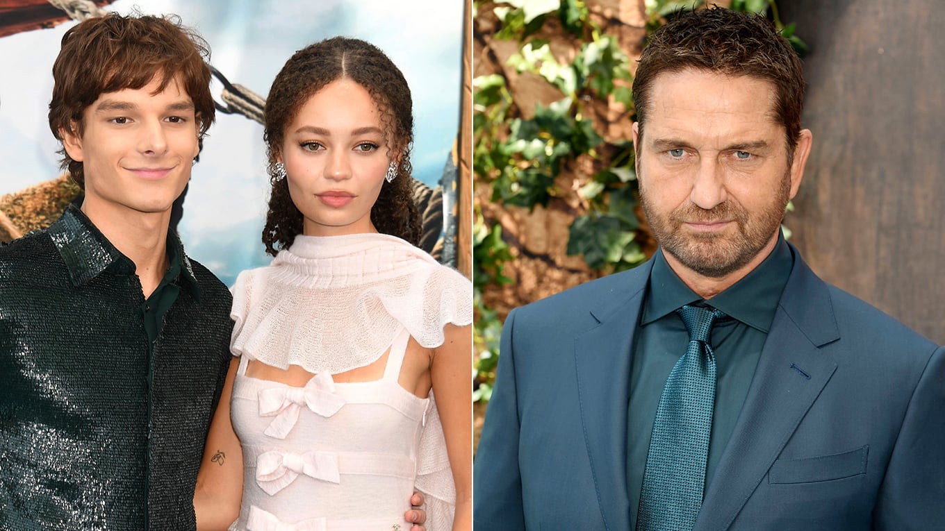 Bild von Schauspieler:innen Mason Thames, Nico Parker und Gerard Butler