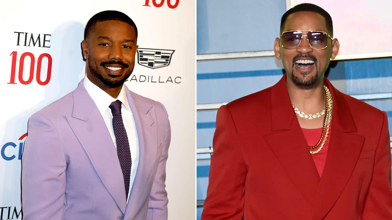 Foto: Michael B. Jordan (l.) und Will Smith (r.)