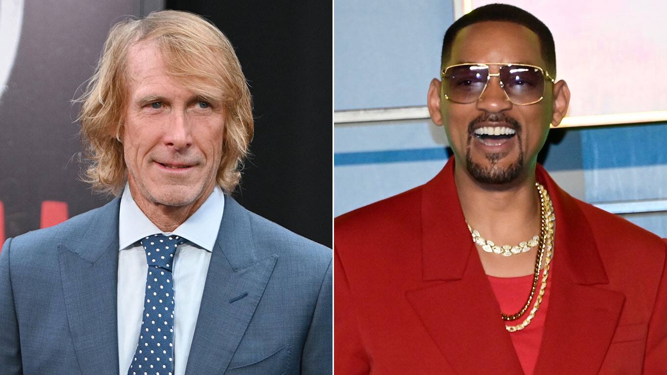 Portraitbilder von Michael Bay und Will Smith